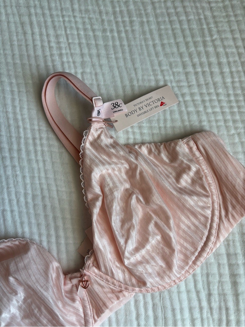 Victoria's Secret Soft Pink Body by Victoria Underwire Bra - 38C